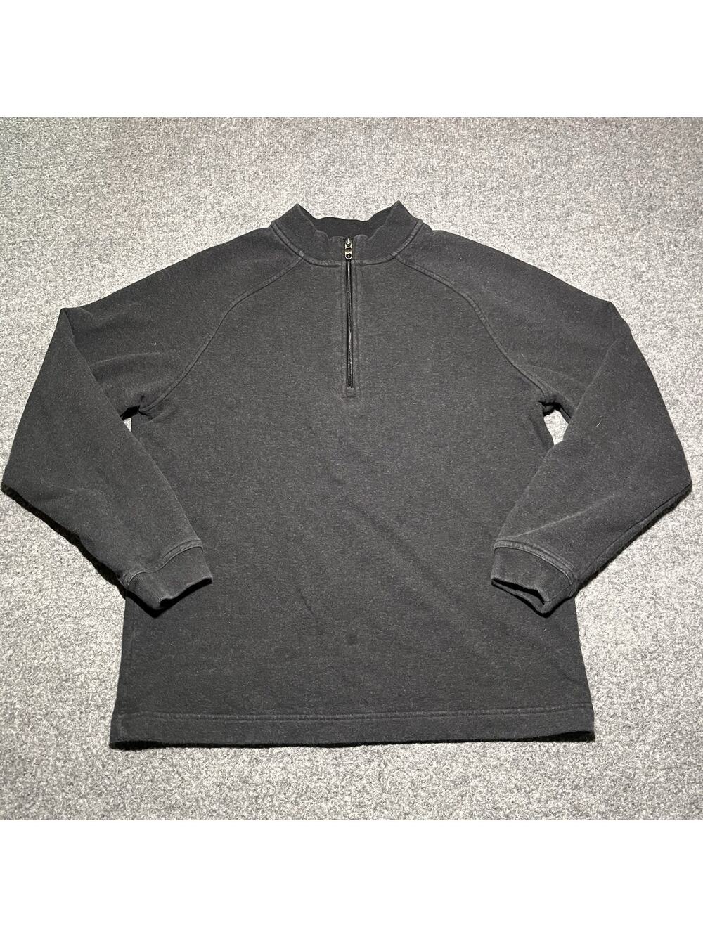 Public Rec Pullover Mens Large Weekend Half Zip Long Sleeve Stretch Pima Cotton